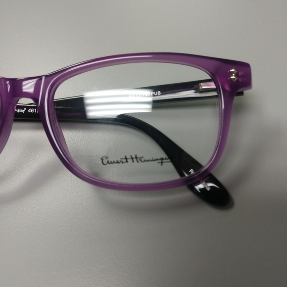 Purple Eyeglasses - Picture 4 of 13